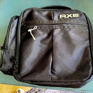 2@$10 AXE black small carry bag